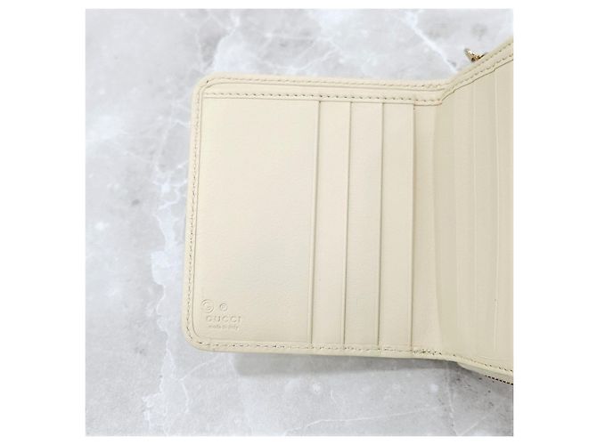 Cartera Gucci Micro Zip de piel marrón - vista 15