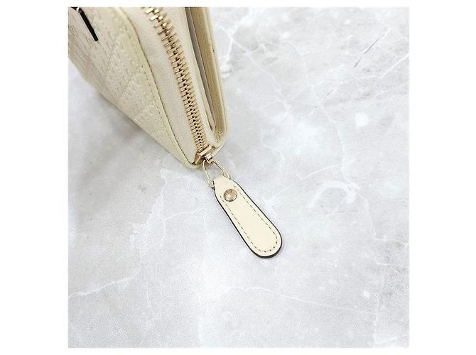 Cartera Gucci Micro Zip de piel marrón - vista 5