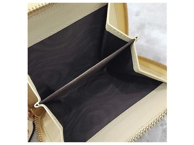 Cartera Gucci Micro Zip de piel marrón - vista 8