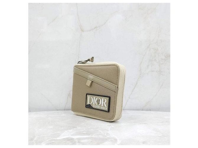 Dior Pouch Zip Wallet Beige - view 2