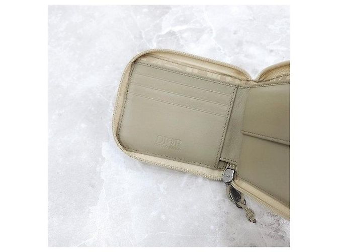 Dior Pouch Zip Wallet Beige - view 6