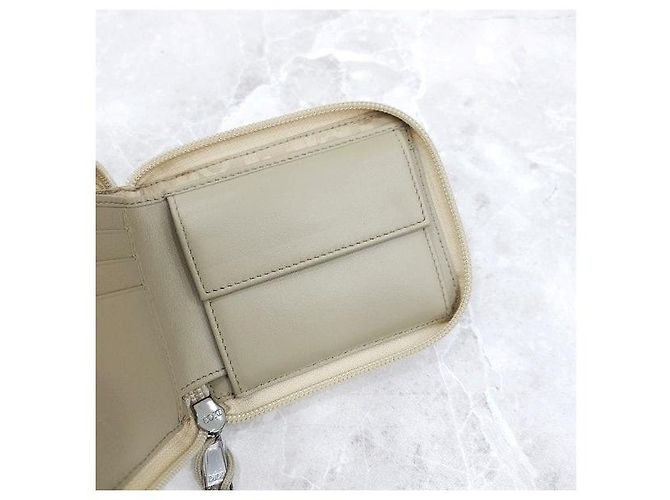 Dior Pouch Zip Wallet Beige - view 7