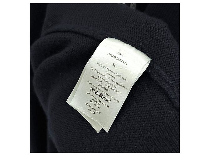 Dior Couture Cashmere Strickpullover XL - Ansicht 10