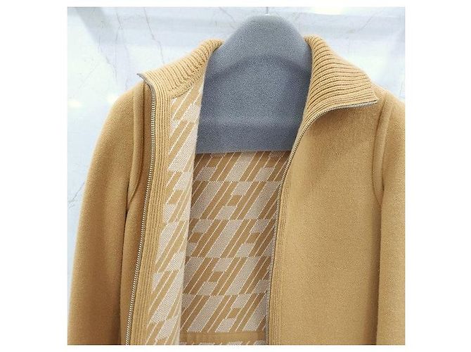 Hermès Giacca reversibile con collo alto e zip - vista 6