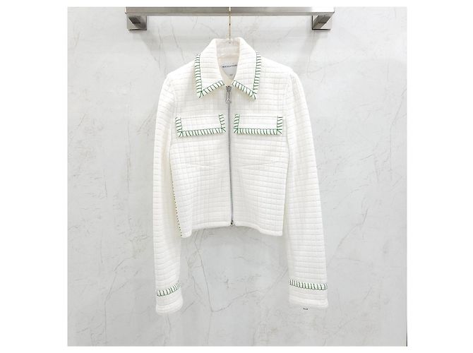 Bottega Veneta Casaco de jersey acolchoado com fecho - vista 6