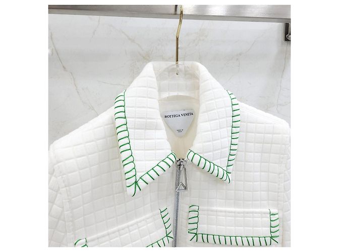 Bottega Veneta Casaco de jersey acolchoado com fecho - vista 9