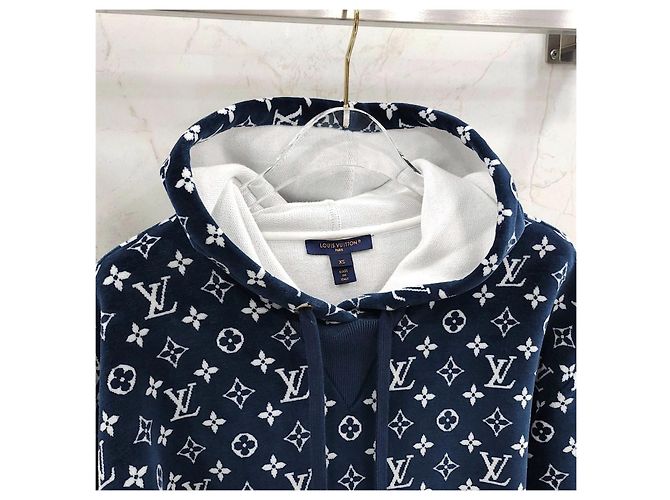 Louis Vuitton Sudadera con capucha de toalla de algodón XS - vista 10