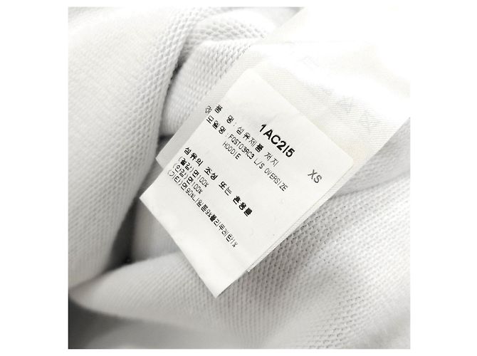 Louis Vuitton Sudadera con capucha de toalla de algodón XS - vista 12
