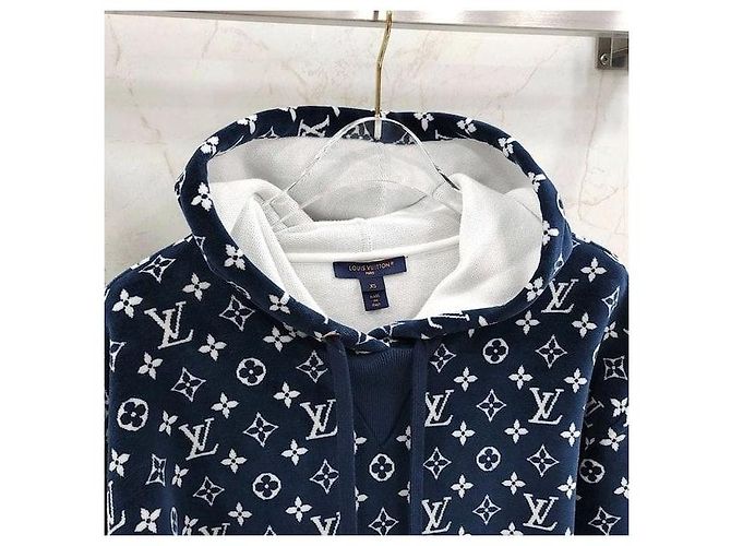 Louis Vuitton Sudadera con capucha de toalla de algodón XS - vista 3