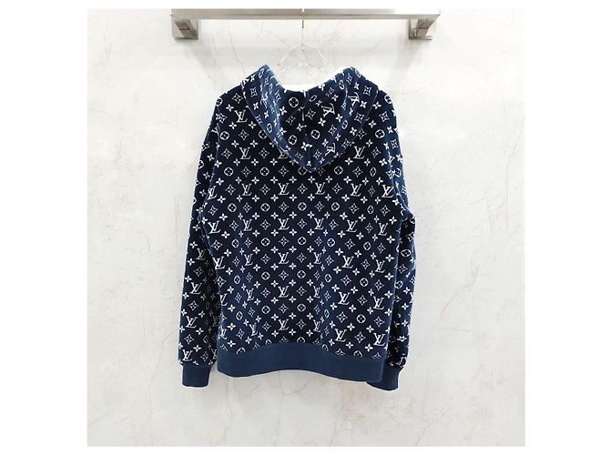 Louis Vuitton Sudadera con capucha de toalla de algodón XS - vista 8