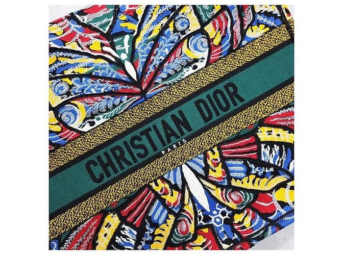 Dior Butterfly Multicolor Canvas Book Tote Bag Large - Ansicht 4