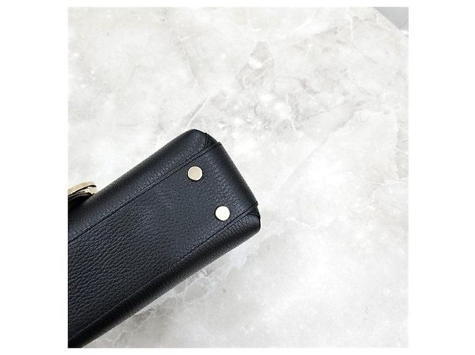 Gucci Bolsa de Ombro de Couro com Corrente e Alça de Mão Entrelaçada - vista 6