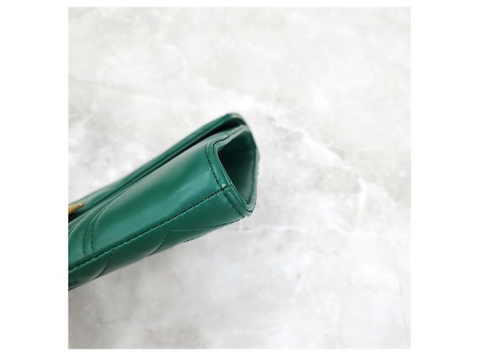 Gucci Clutch Matelassé Green - vista 15