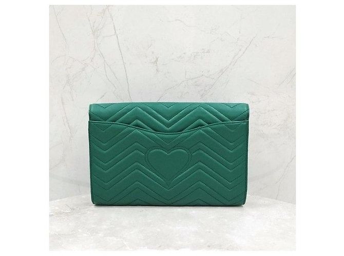 Gucci Clutch Matelassé Green - vista 3