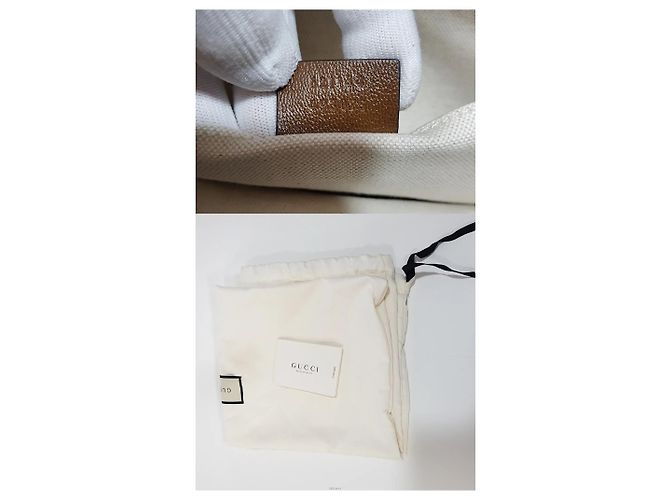 Gucci Borsa a tracolla media Canvas Horsebit - vista 10