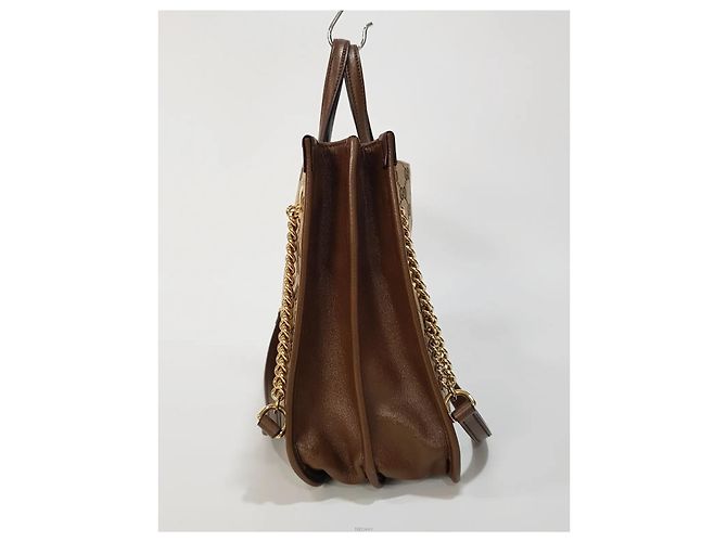 Gucci Borsa a tracolla media Canvas Horsebit - vista 4