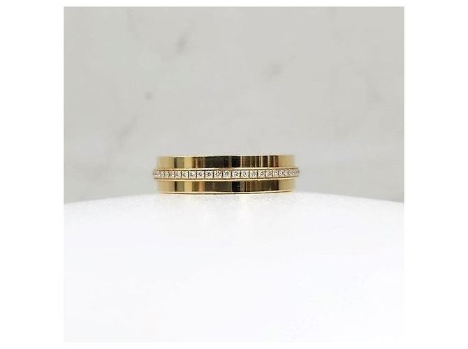 Tiffany & Co Anello sottile in diamanti in oro giallo - vista 10