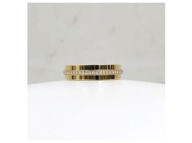 Tiffany & Co Anello sottile in diamanti in oro giallo - vista 3