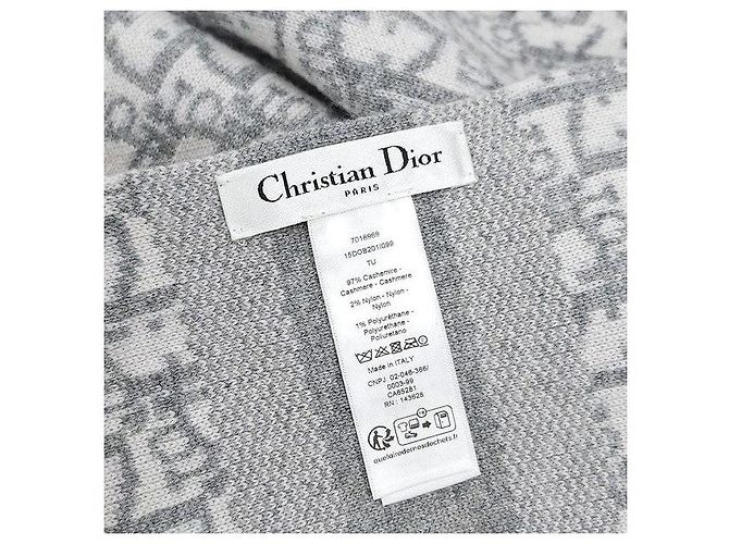 Dior Sciarpa in cashmere Oblique Alps - vista 6