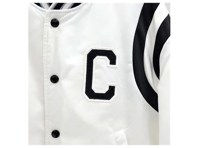 Céline Cropped Varsity Bomberjacke mit Logo-Patch - Ansicht 5