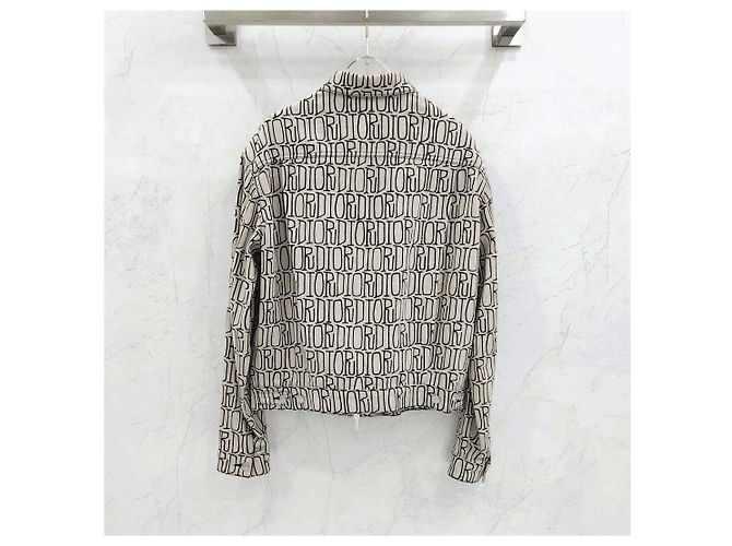 Dior Giacca Trucker Multi-Logo Sean Stussy - vista 9