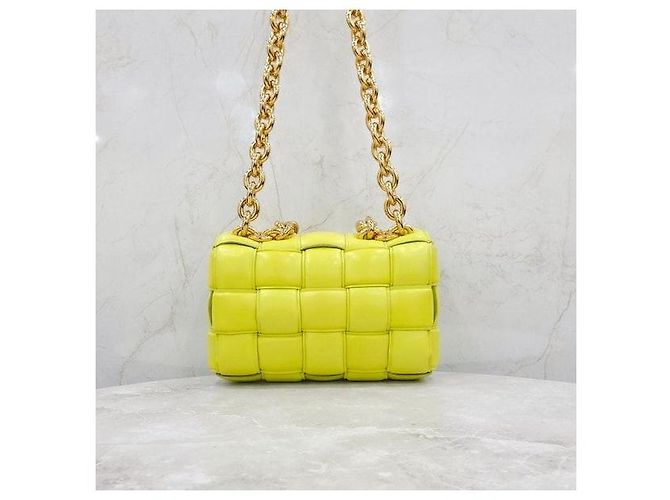 Bottega Veneta  mala de ombro Cassette acolchoada com corrente - vista 3