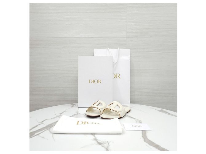 Dior Mule Slipper in pelle di vitello Club - vista 14