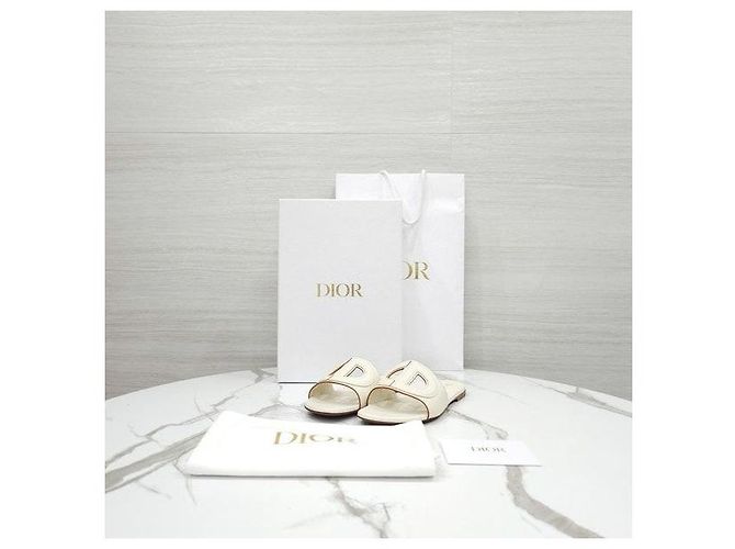 Dior Mule Slipper in pelle di vitello Club - vista 7