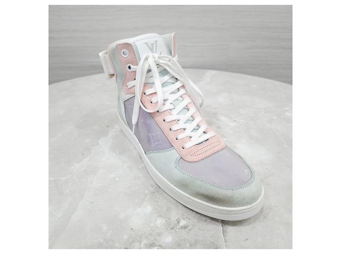 Louis Vuitton Sneakers High-Top Prism Monogram Limited Edition - vista 13