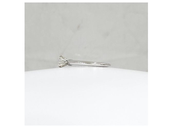 Tiffany & Co Platin-Ehering mit Diamanten - Ansicht 10