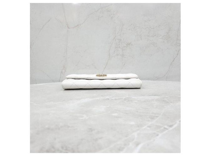 Chanel Caviar Flap Wallet White - Ansicht 6