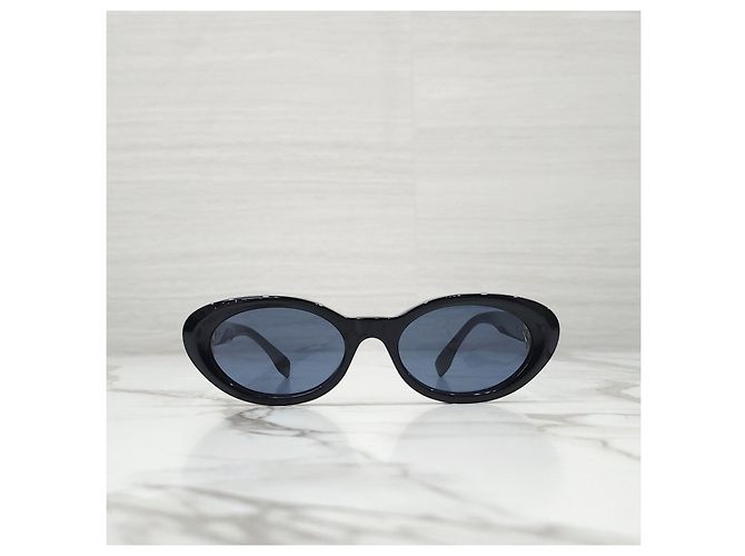 Fendi Gafas de sol de acetato negro Diamond - vista 11