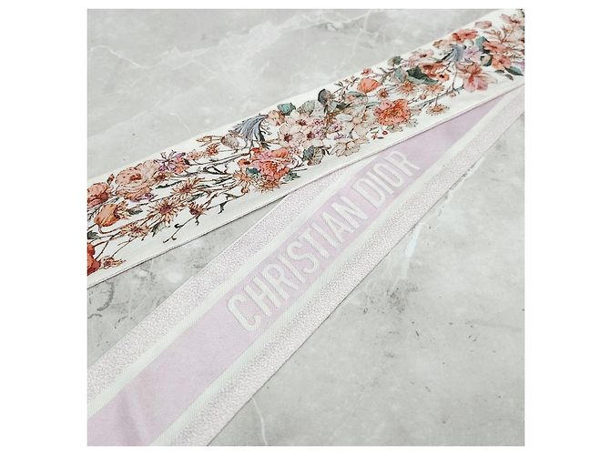 Dior Seidentwill-Tuch Flower Mica - Ansicht 10