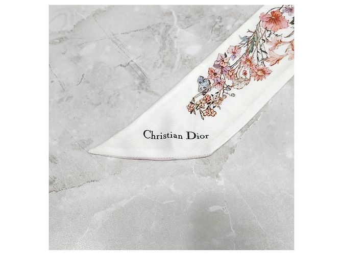 Dior Seidentwill-Tuch Flower Mica - Ansicht 11