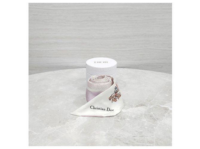 Dior Seidentwill-Tuch Flower Mica - Ansicht 12