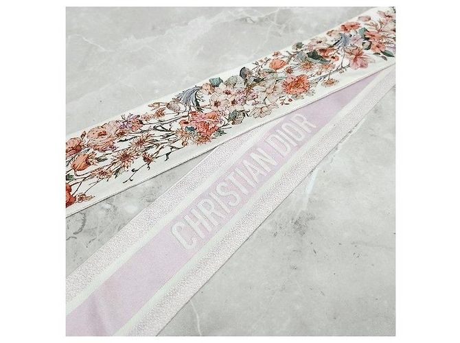 Dior Seidentwill-Tuch Flower Mica - Ansicht 4
