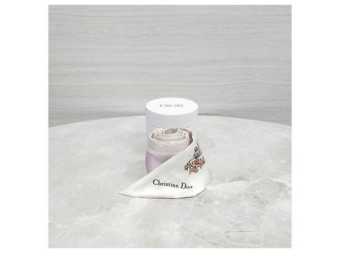 Dior Seidentwill-Tuch Flower Mica - Ansicht 6