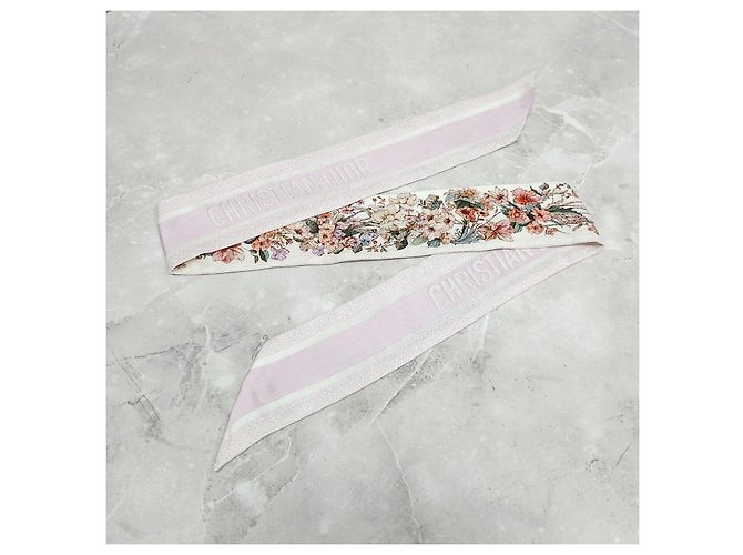 Dior Seidentwill-Tuch Flower Mica - Ansicht 8
