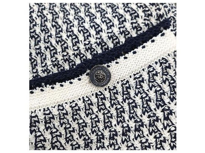 Chanel Chaqueta de tweed de algodón con botones para mujer - vista 8