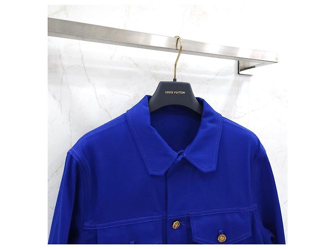 Louis Vuitton Blue DNA Jeansjacke - Ansicht 10