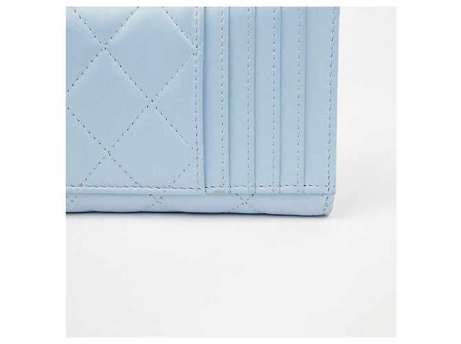 Tarjetero Chanel CC Logo marrón de piel de becerro - vista 6