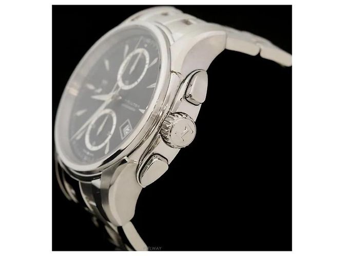 Autre Marque Jazzmaster See-Through Back Steel Automatic Black - vista 2