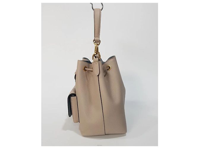 Bucket Borsa a secchiello Lockme Louis Vuitton Beige in pelle - vista 3