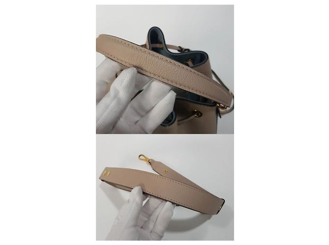 Bucket Borsa a secchiello Lockme Louis Vuitton Beige in pelle - vista 5