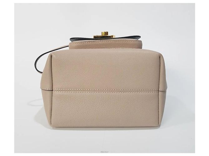 Bucket Borsa a secchiello Lockme Louis Vuitton Beige in pelle - vista 7