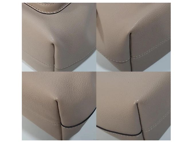 Bucket Borsa a secchiello Lockme Louis Vuitton Beige in pelle - vista 8