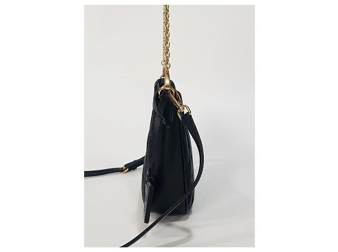 Miu Miu Borsa a spalla matelassé con catena - vista 4