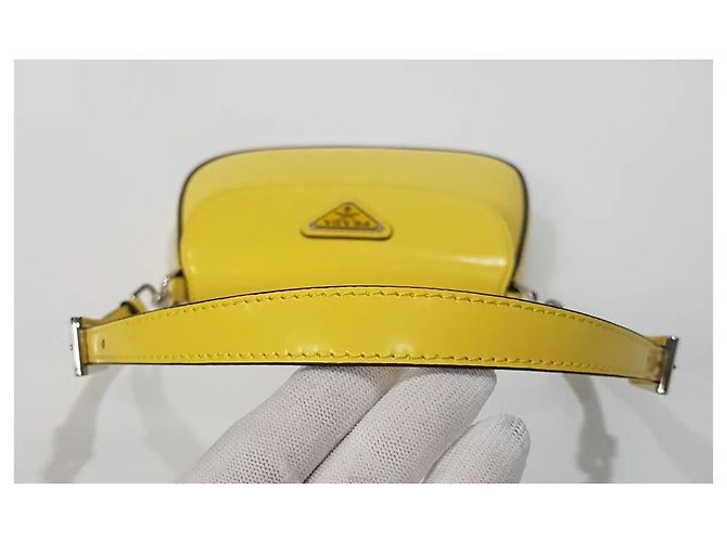 Prada Mini borsa Cleo in pelle spazzolata - vista 6