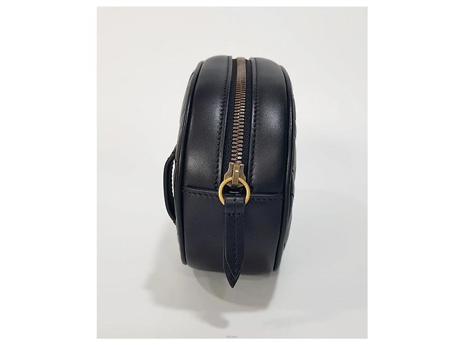 Borsa a tracolla Gucci Matelassé nera in pelle - vista 3