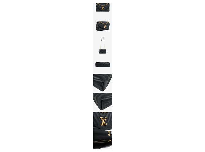 Louis Vuitton Borsa New Wave Chain MM Black - vista 2